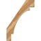 Ekena Millwork 4"W x 26"D x 38"H Merced Rough Sawn Knee Brace, Western Red Cedar BRC04X26X38MRC00RWR - alternate 4